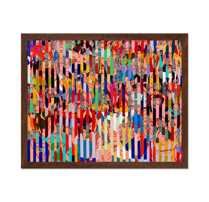 Colorful Crowd