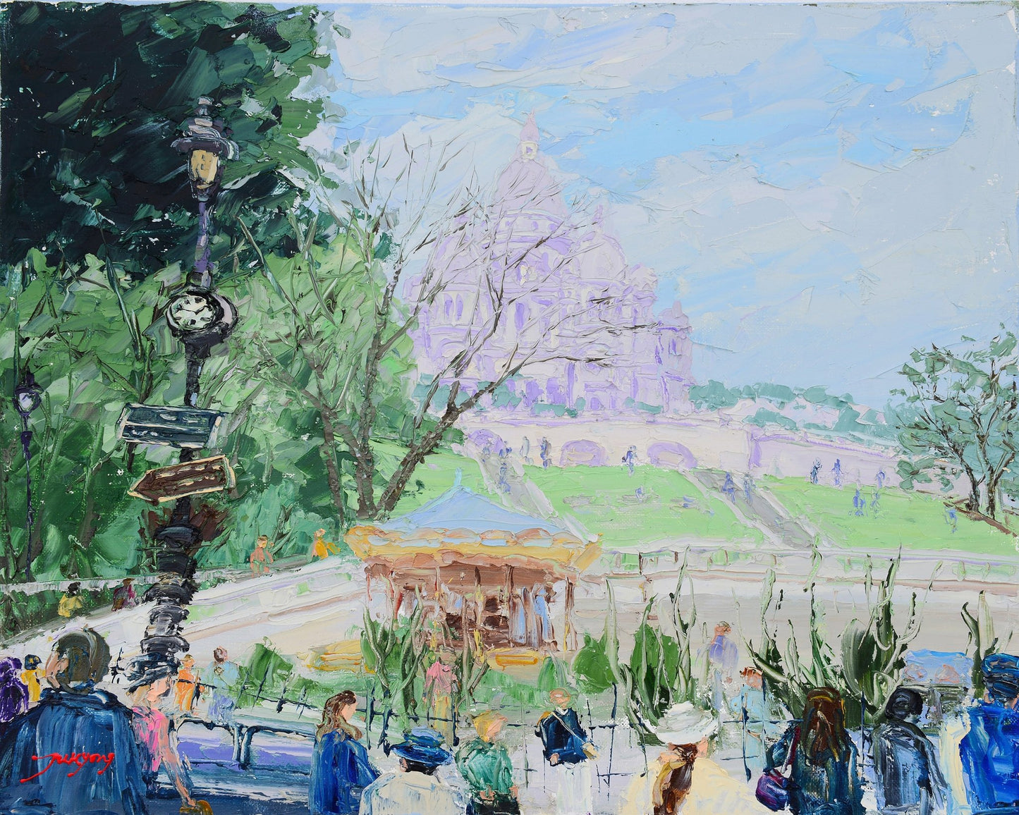 The Carousel of the Sacred Heart in Paris