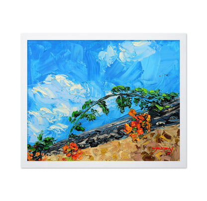Jacaranda Oil On Canvas