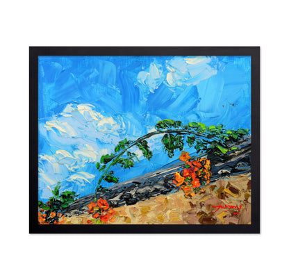 Jacaranda Oil On Canvas