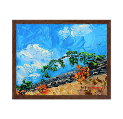 Jacaranda Oil On Canvas
