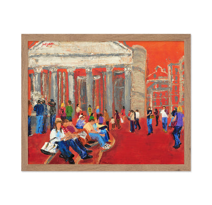 Bustle in Red