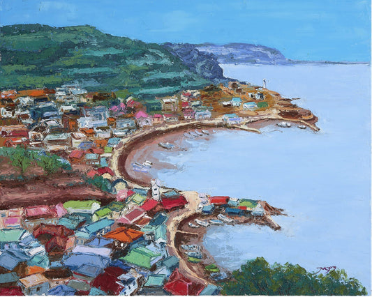 Beach Village Landscape