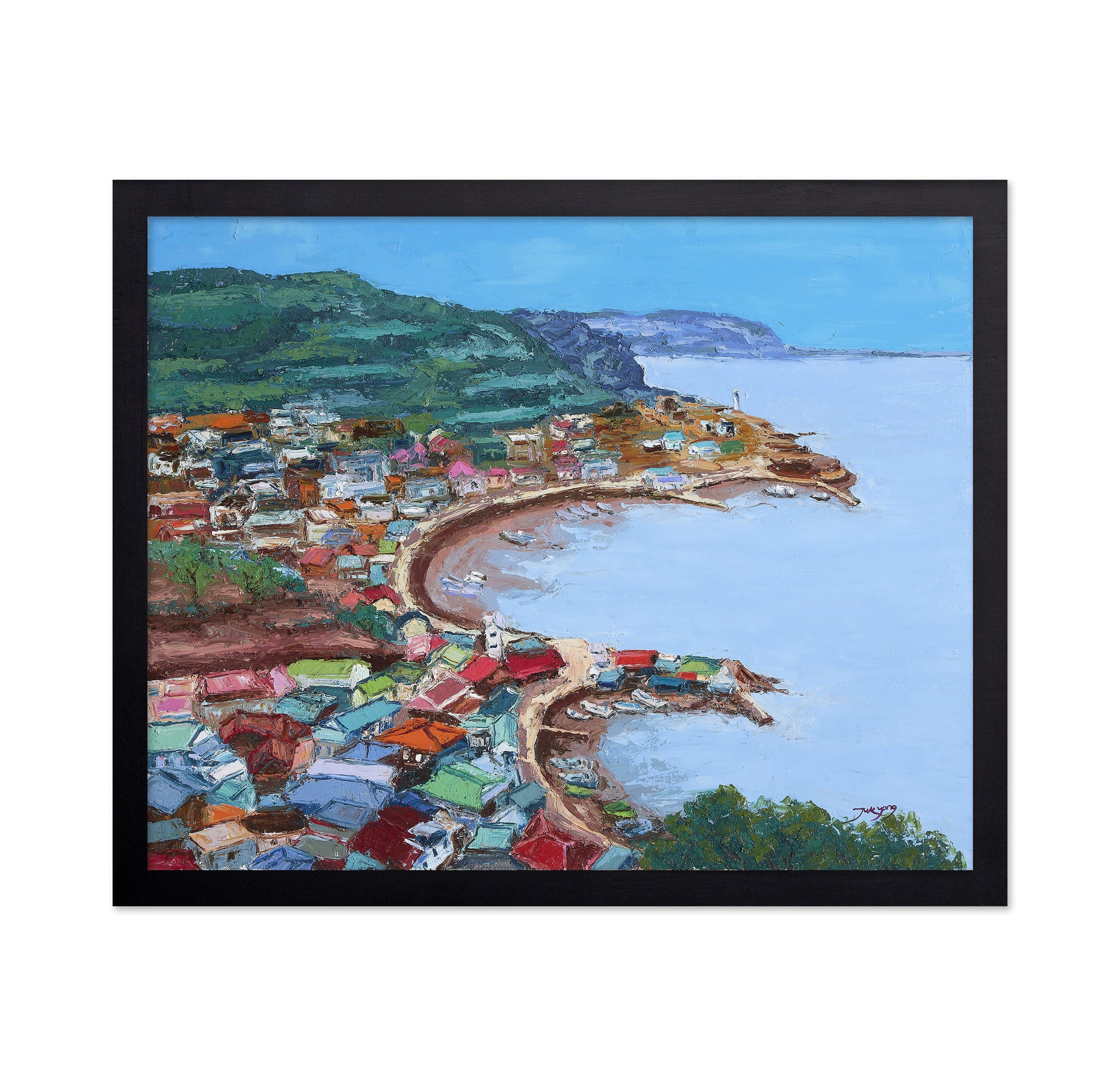 Beach Village Landscape