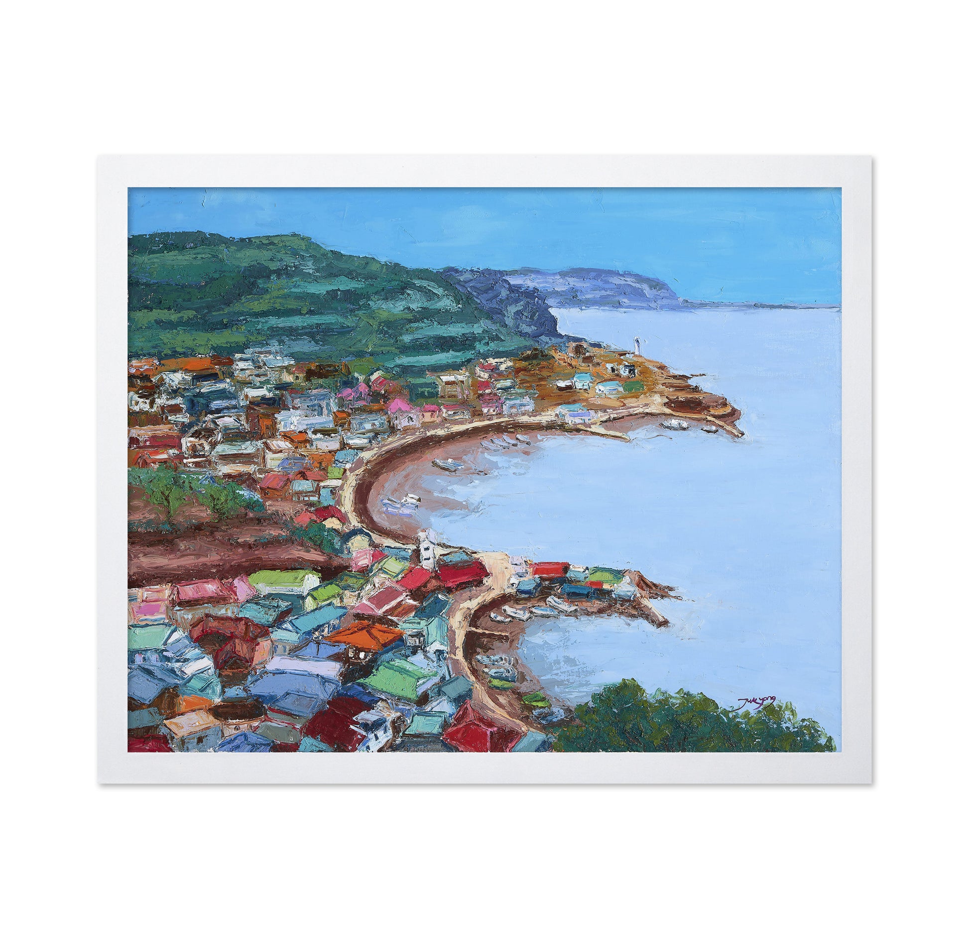 Beach Village Landscape