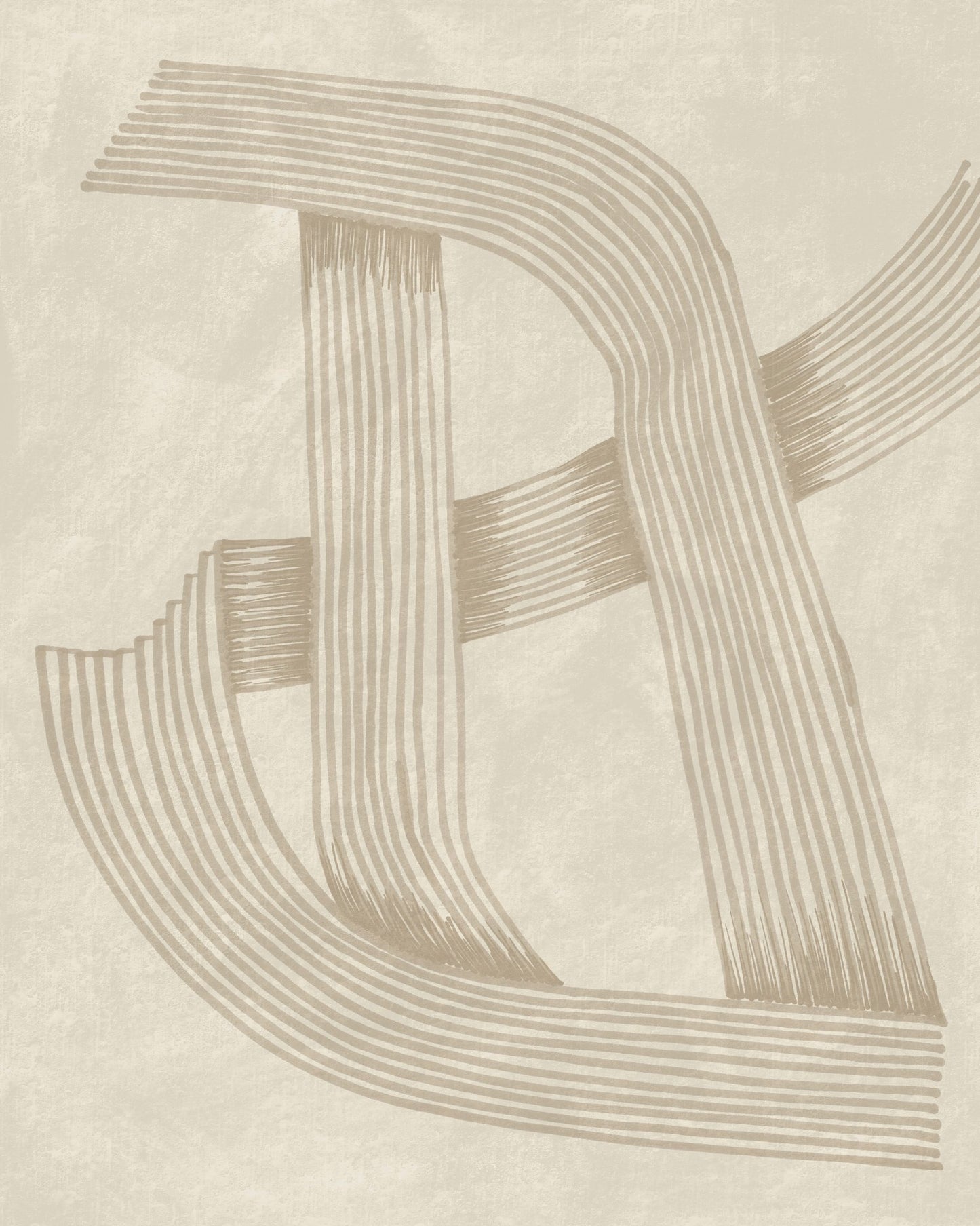 Abstract Sophisticated Line No 2