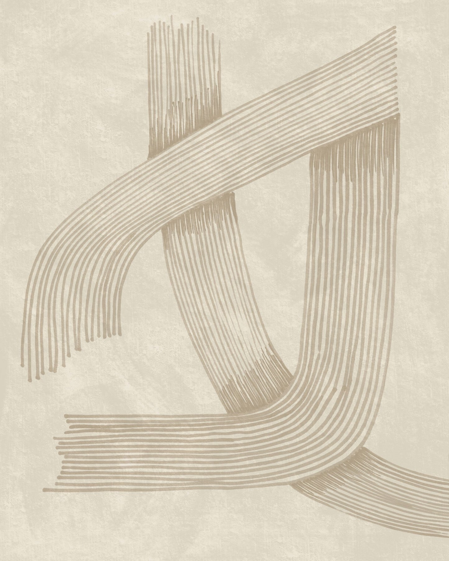 Abstract Sophisticated Line No 1
