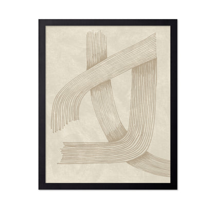 Abstract Sophisticated Line No 1