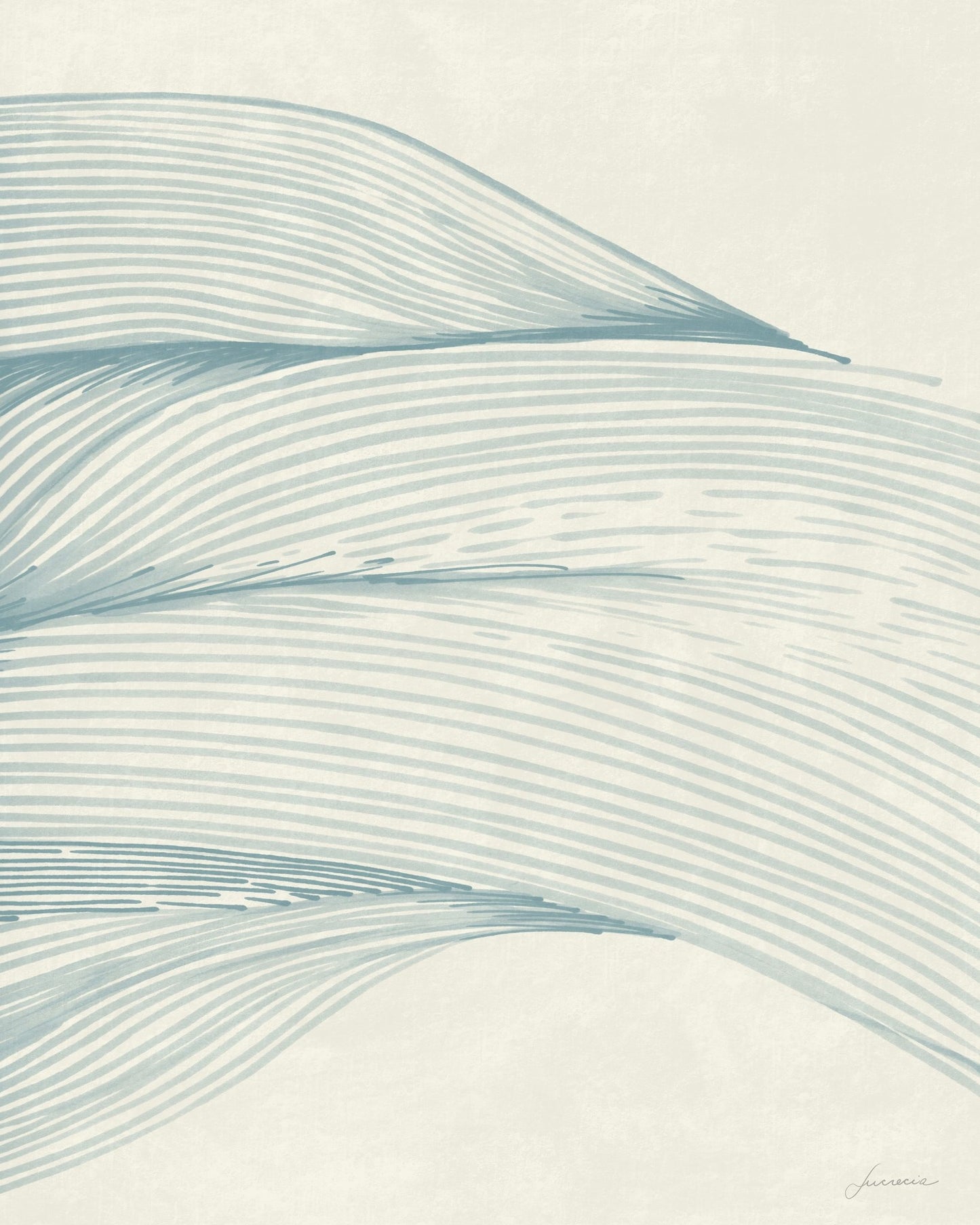 Ocean In Lines No 2
