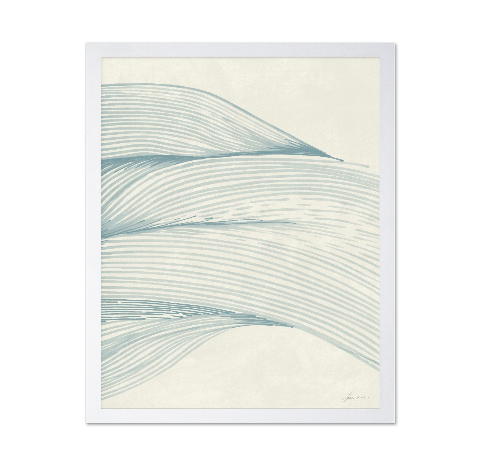 Ocean In Lines No 2