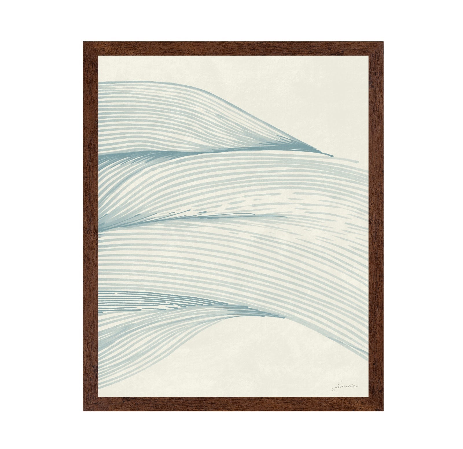 Ocean In Lines No 2