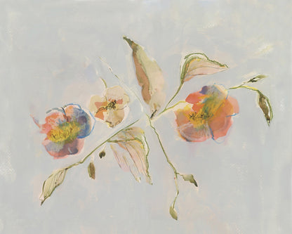 Botanical Antique Flowers No 1