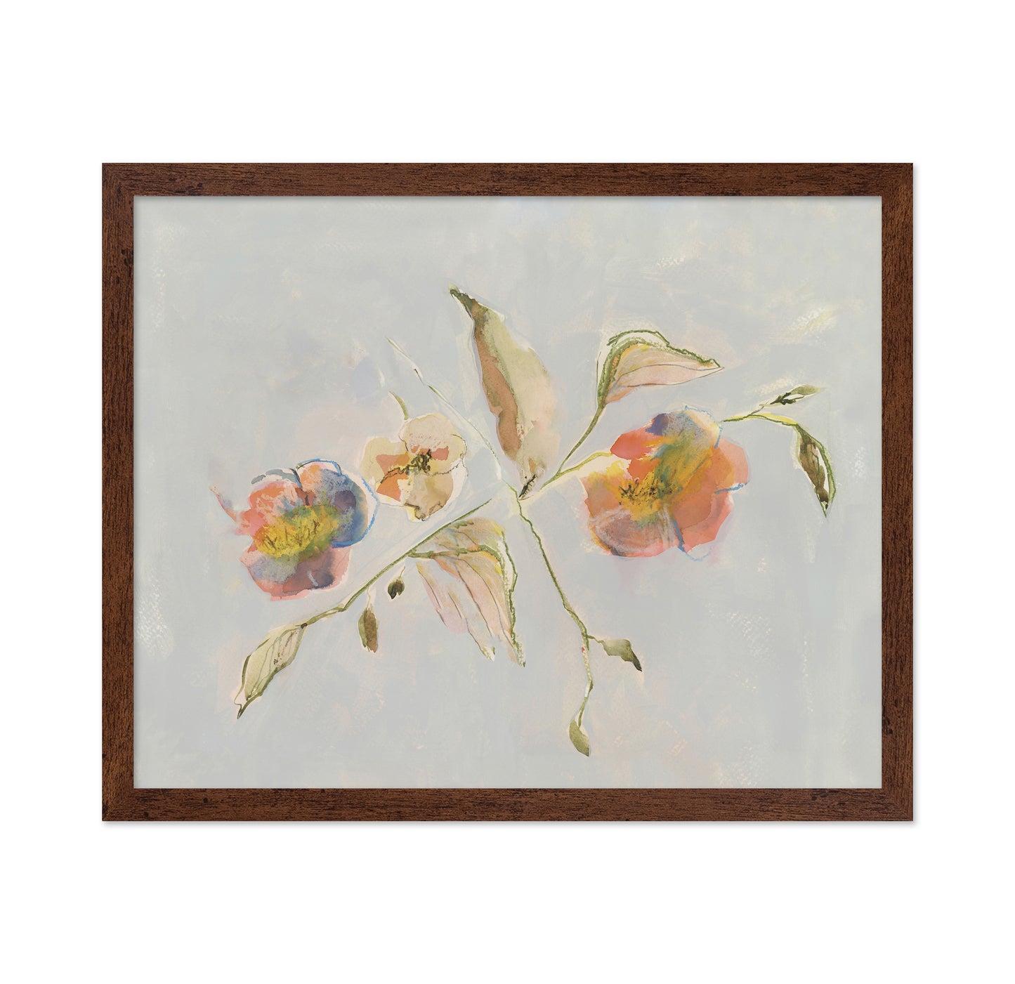Botanical Antique Flowers No 1