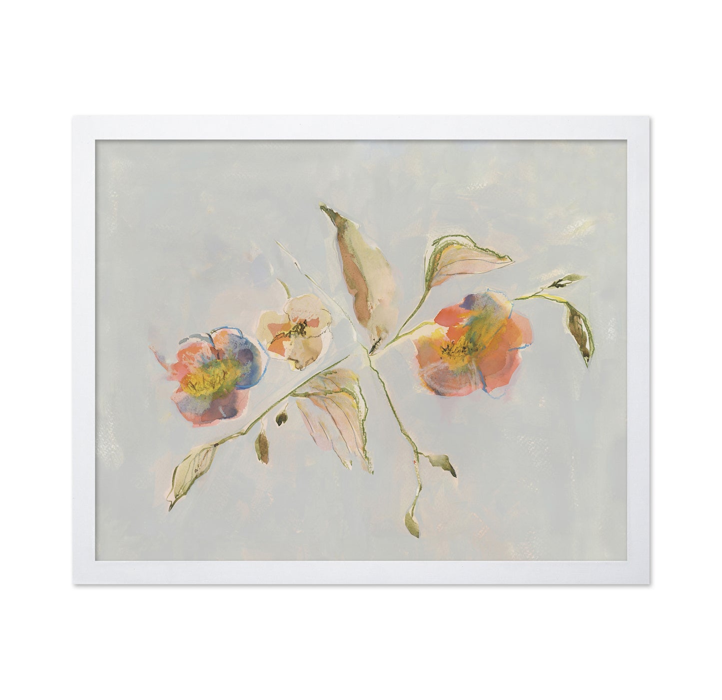 Botanical Antique Flowers No 1