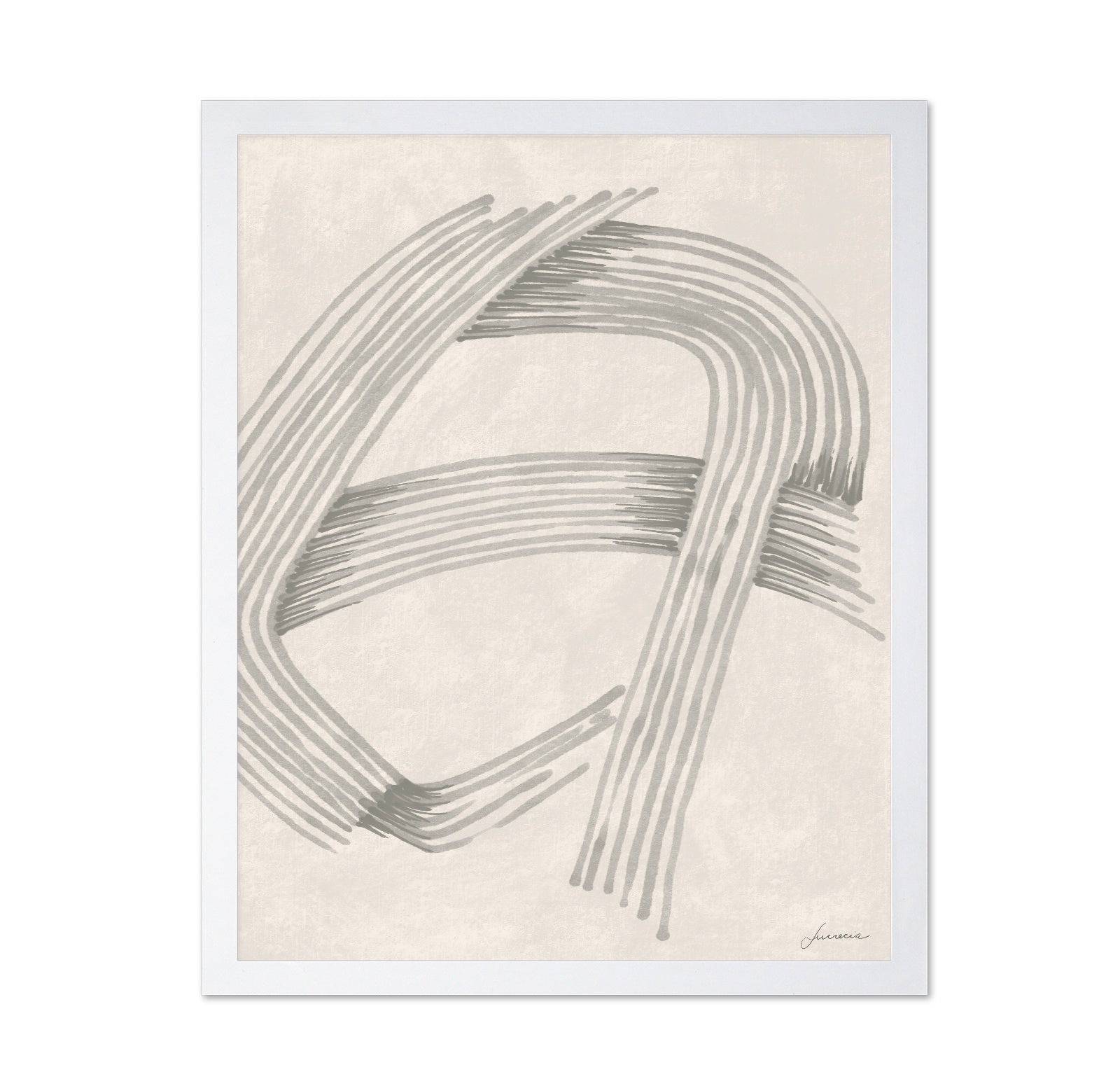Abstract Grey Intersections No 2