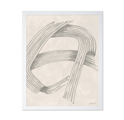 Abstract Grey Intersections No 2