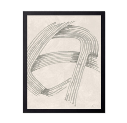 Abstract Grey Intersections No 2