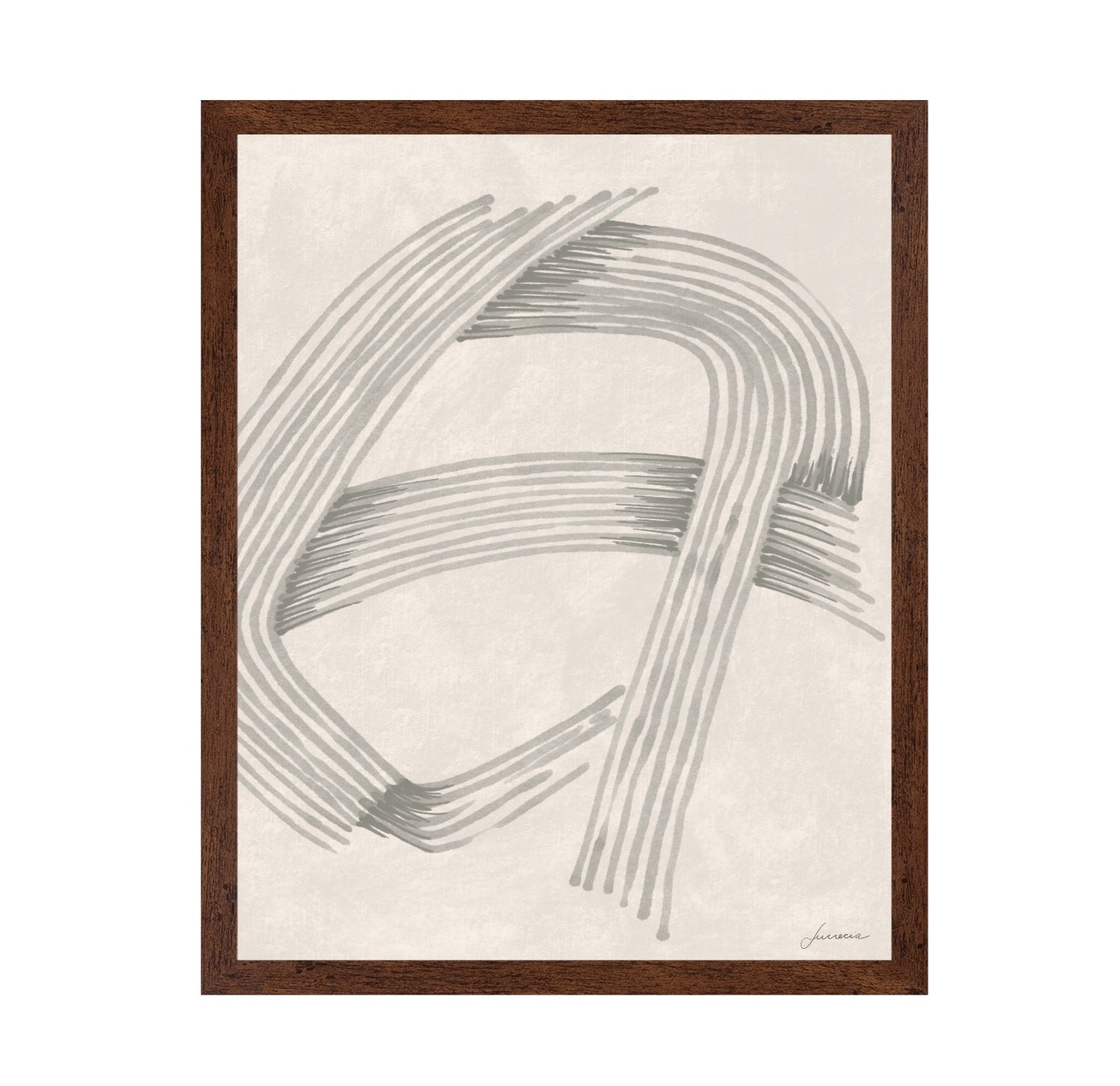 Abstract Grey Intersections No 2