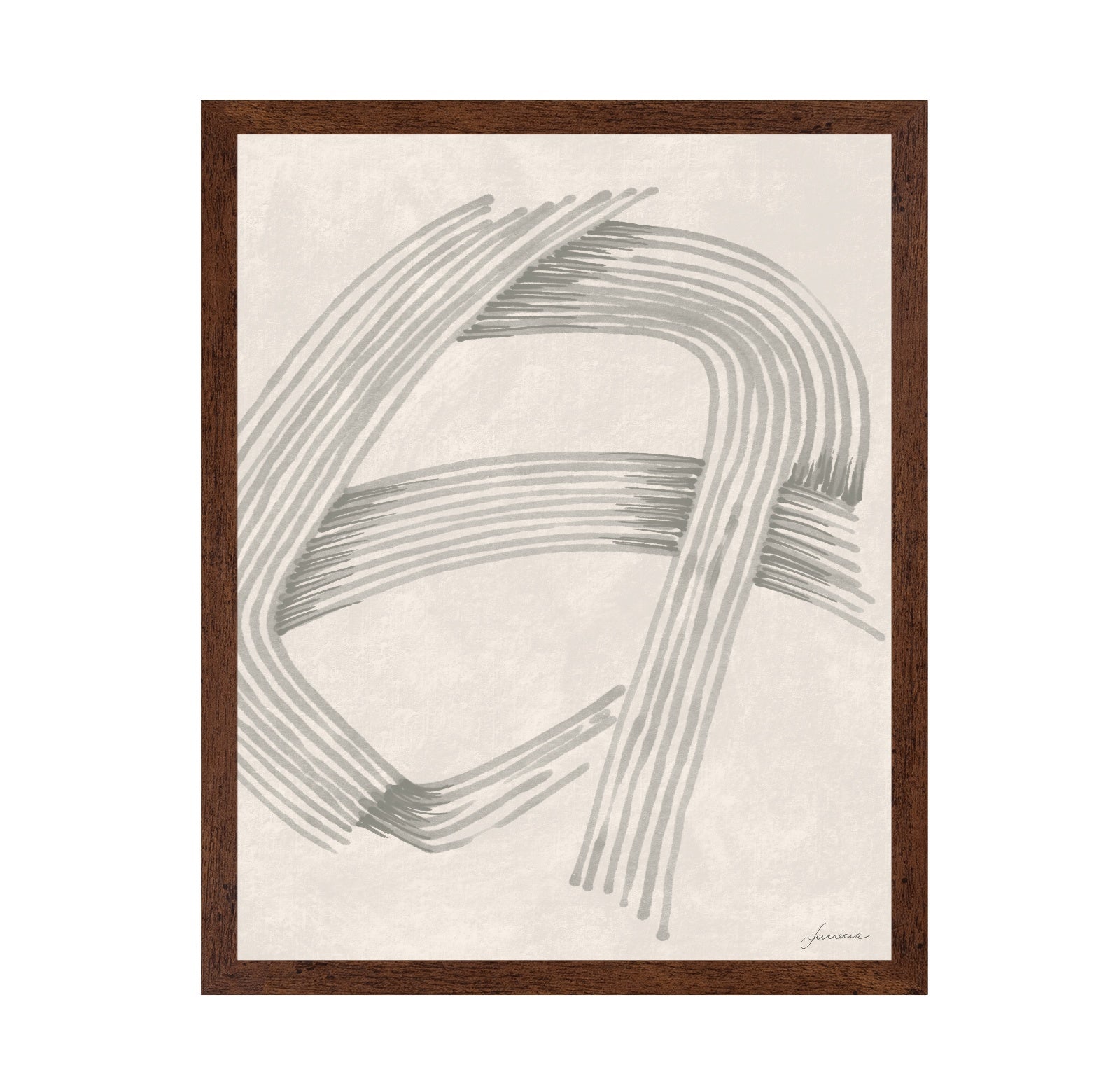 Abstract Grey Intersections No 2