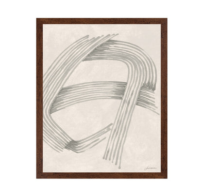Abstract Grey Intersections No 2