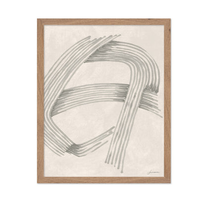 Abstract Grey Intersections No 2