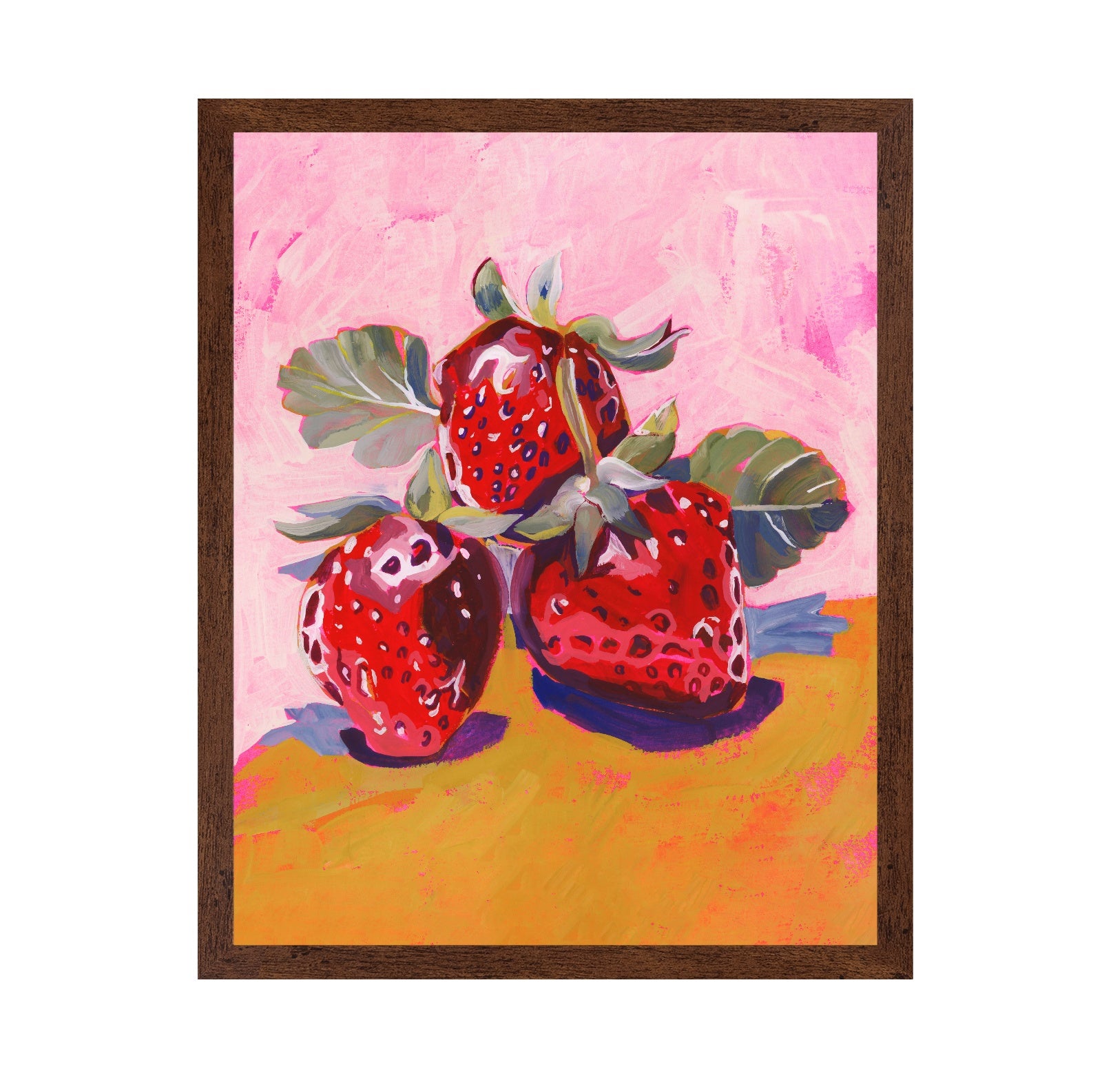 Fresh Paintainly Strawberries