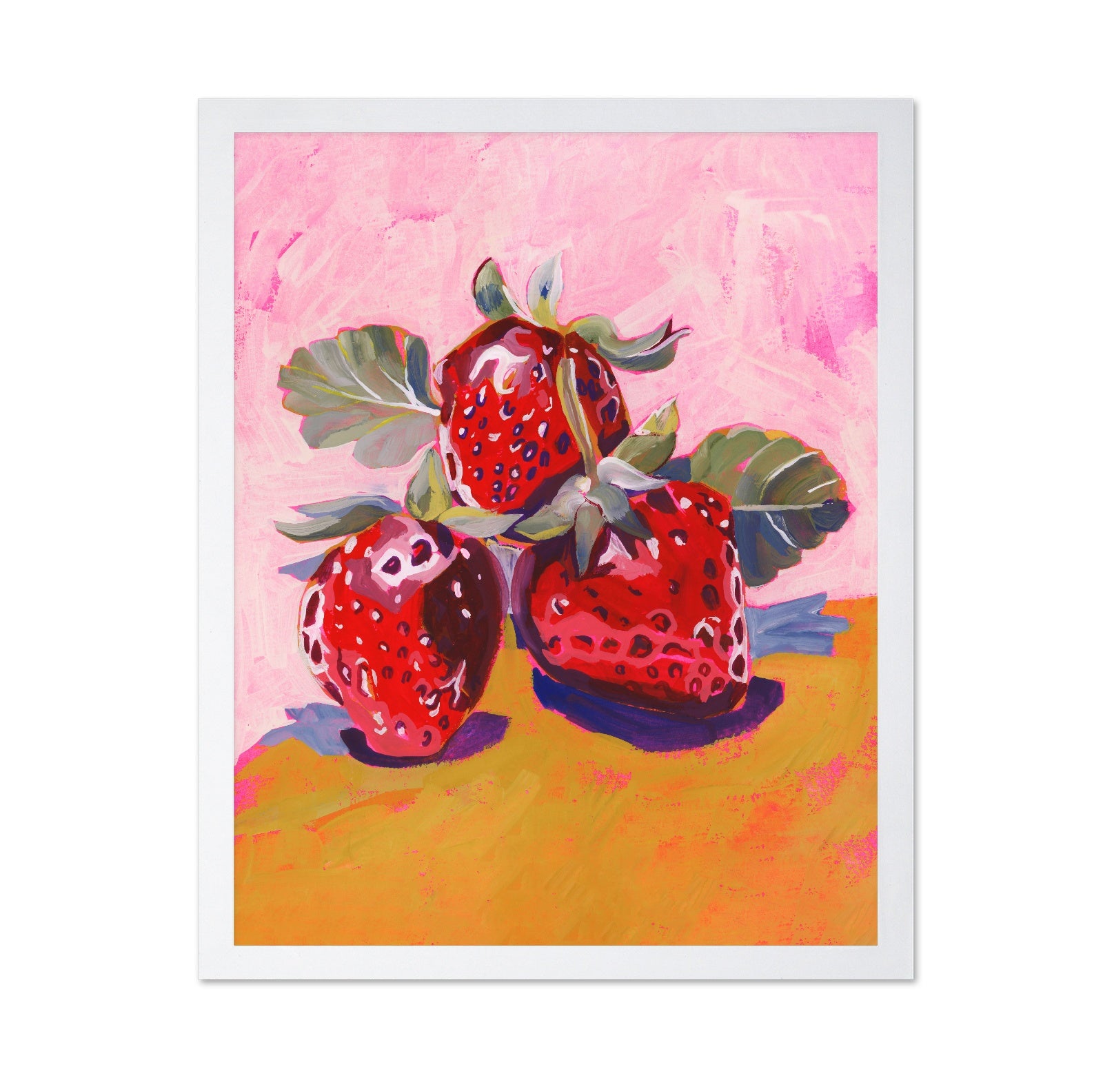 Fresh Paintainly Strawberries