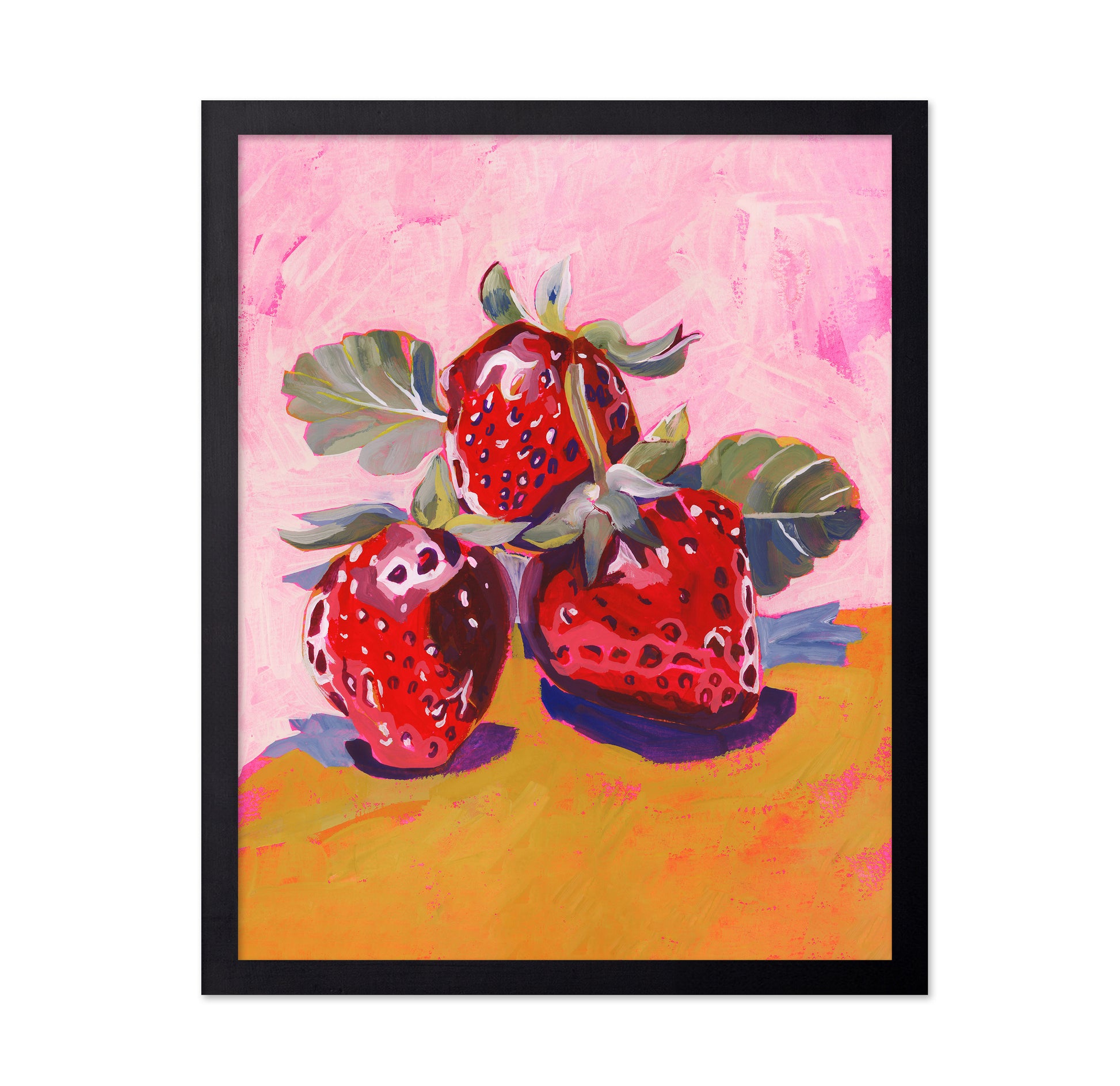 Fresh Paintainly Strawberries