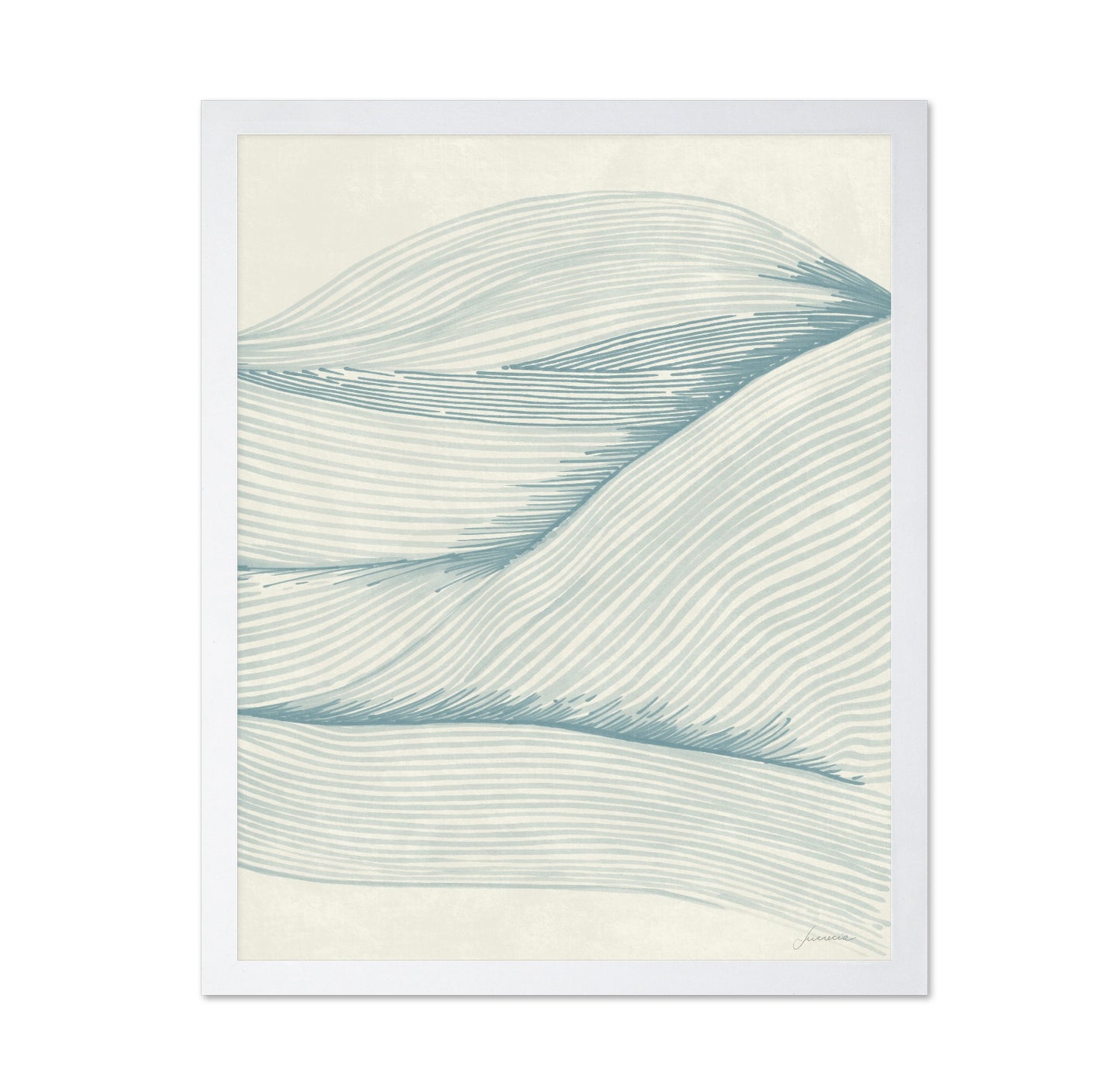 Ocean In Lines No 1