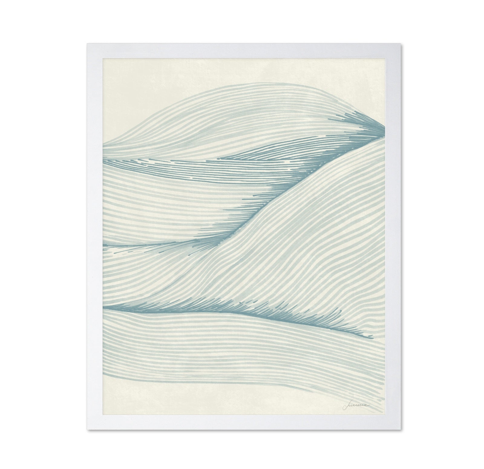 Ocean In Lines No 1