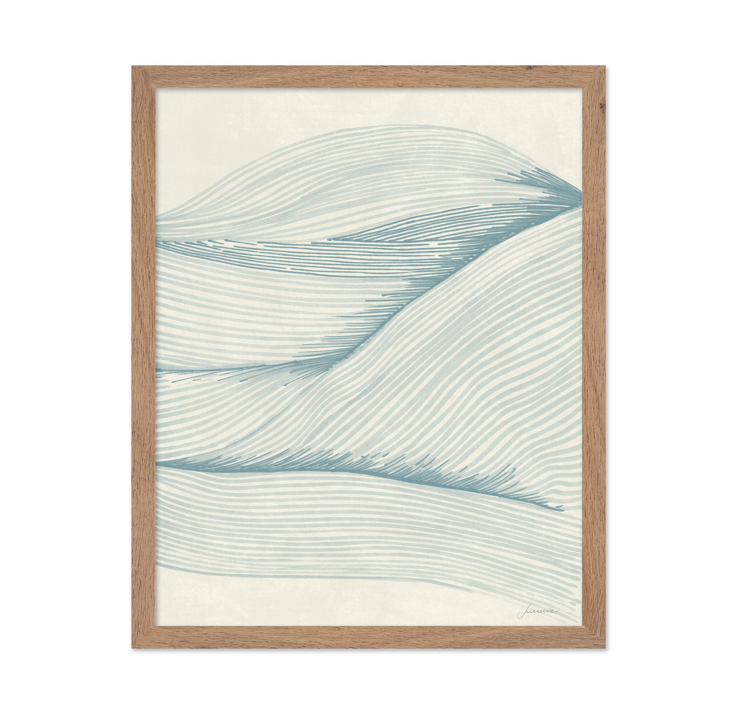 Ocean In Lines No 1