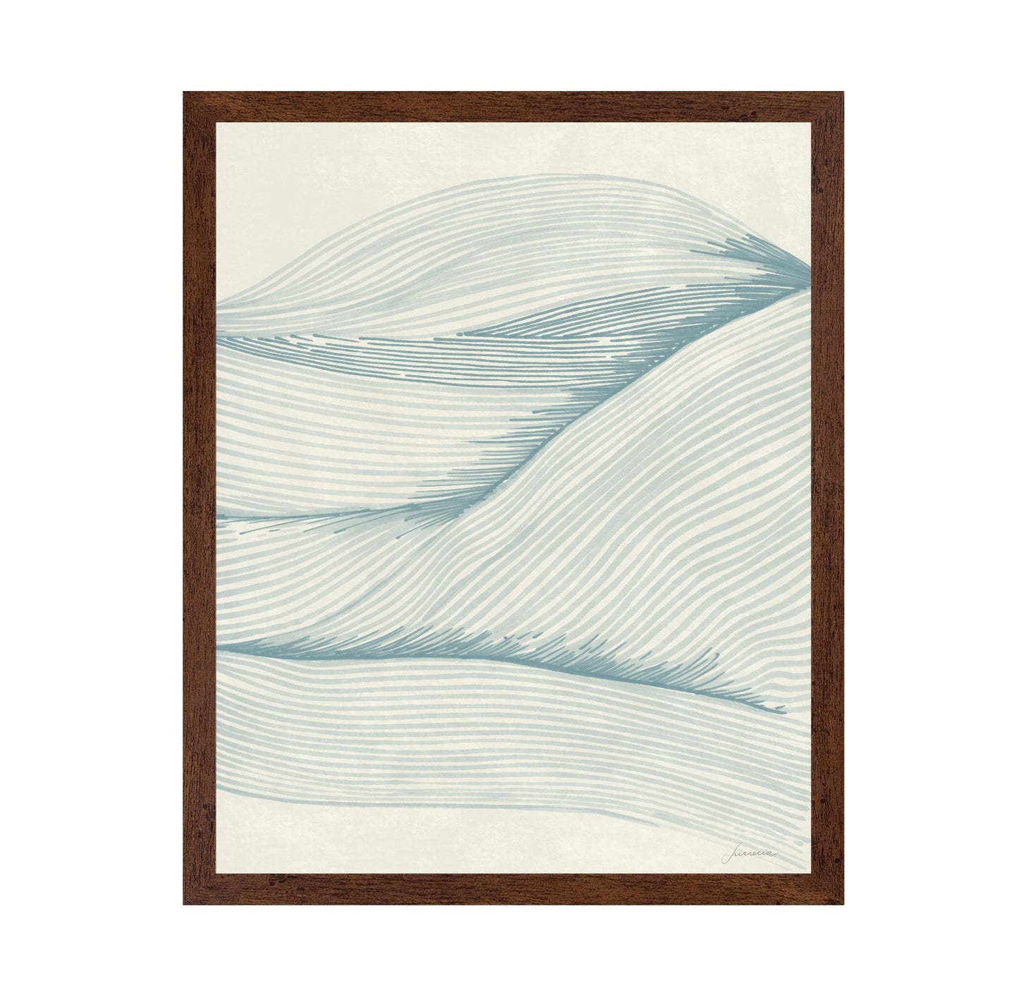 Ocean In Lines No 1
