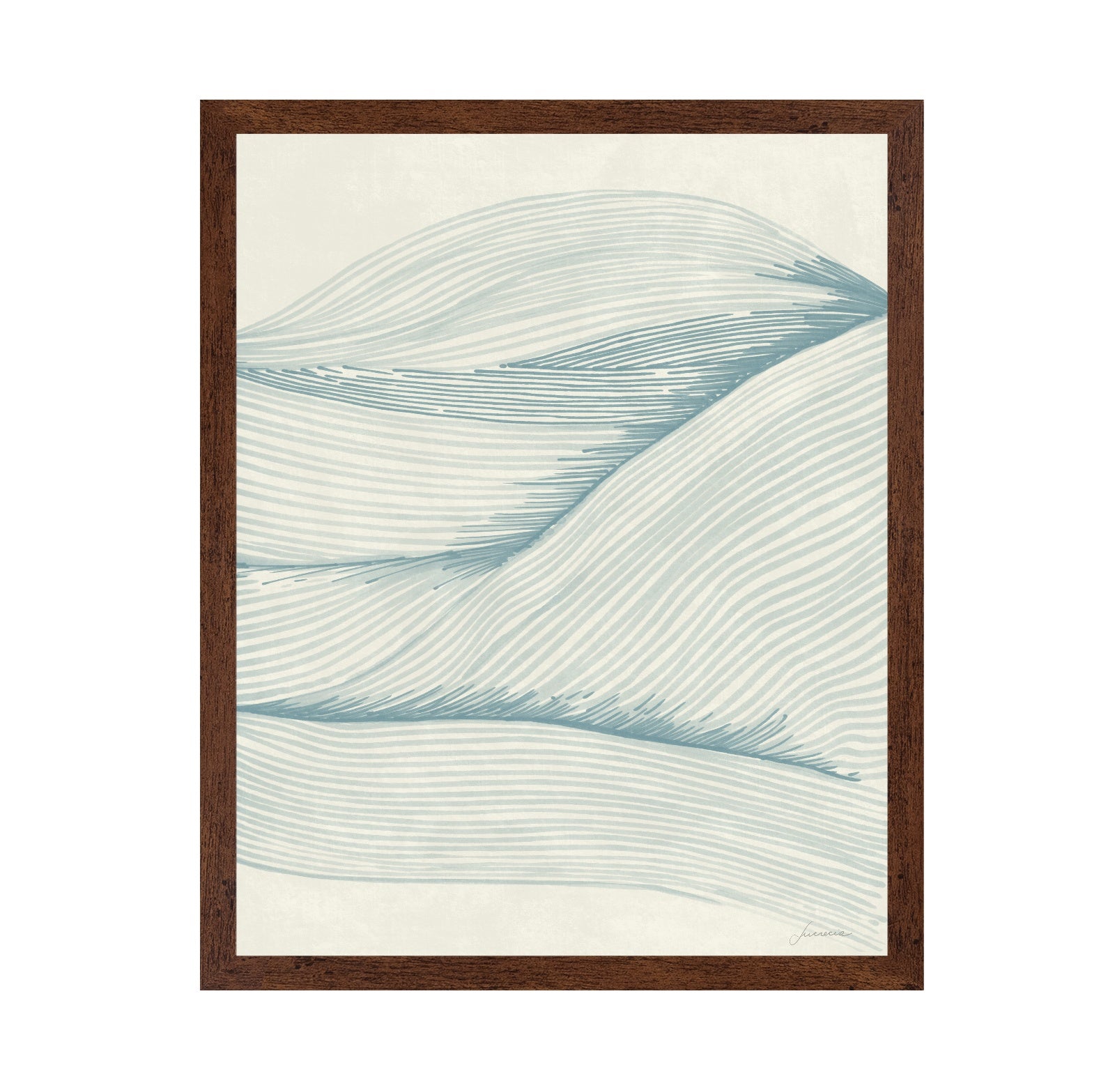 Ocean In Lines No 1