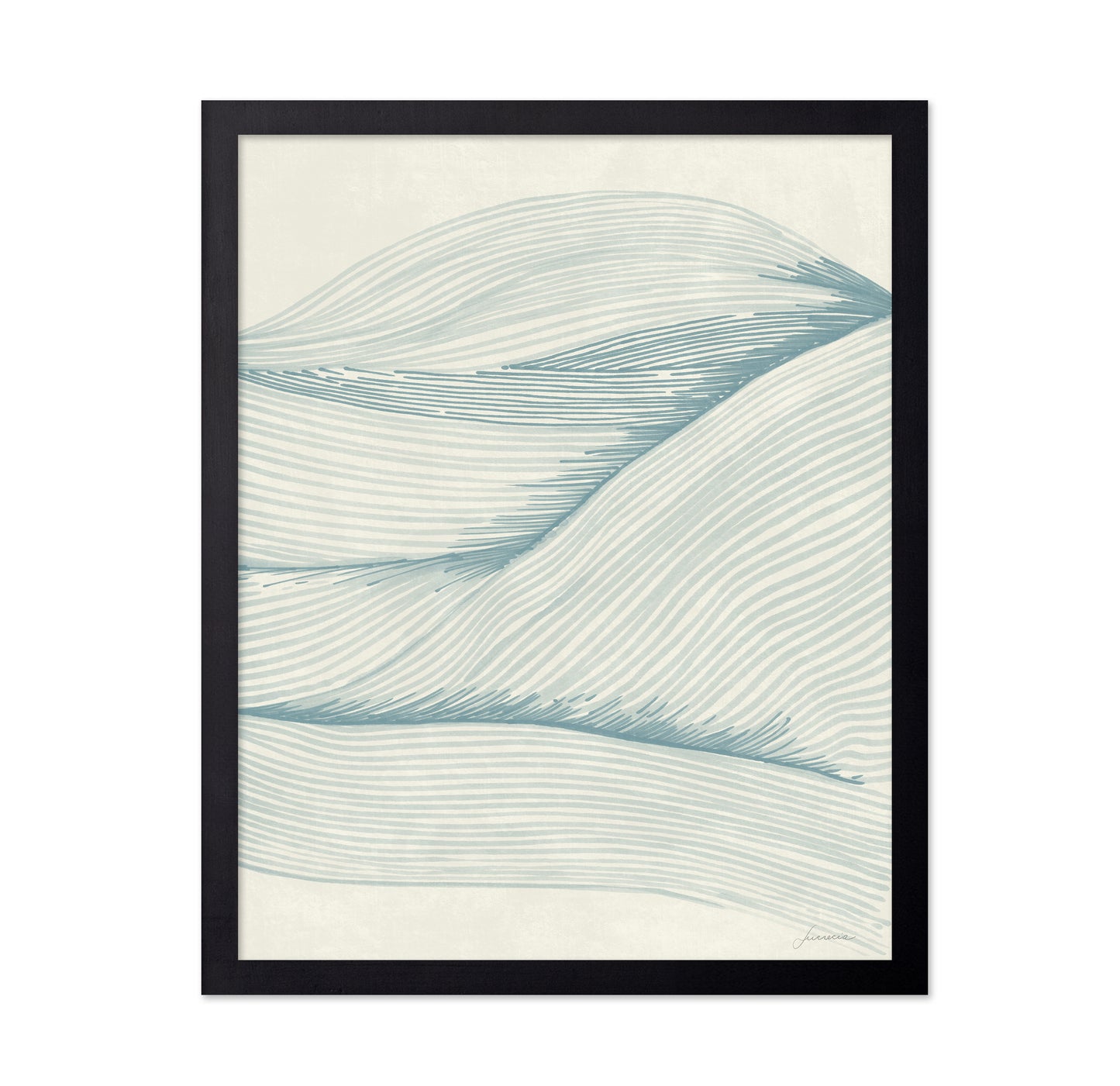 Ocean In Lines No 1