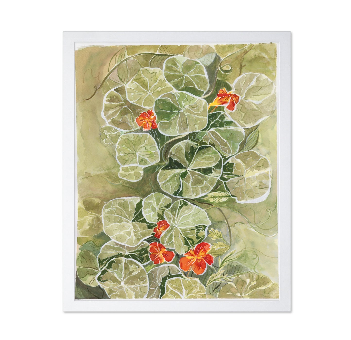 Nasturtium Tapestry