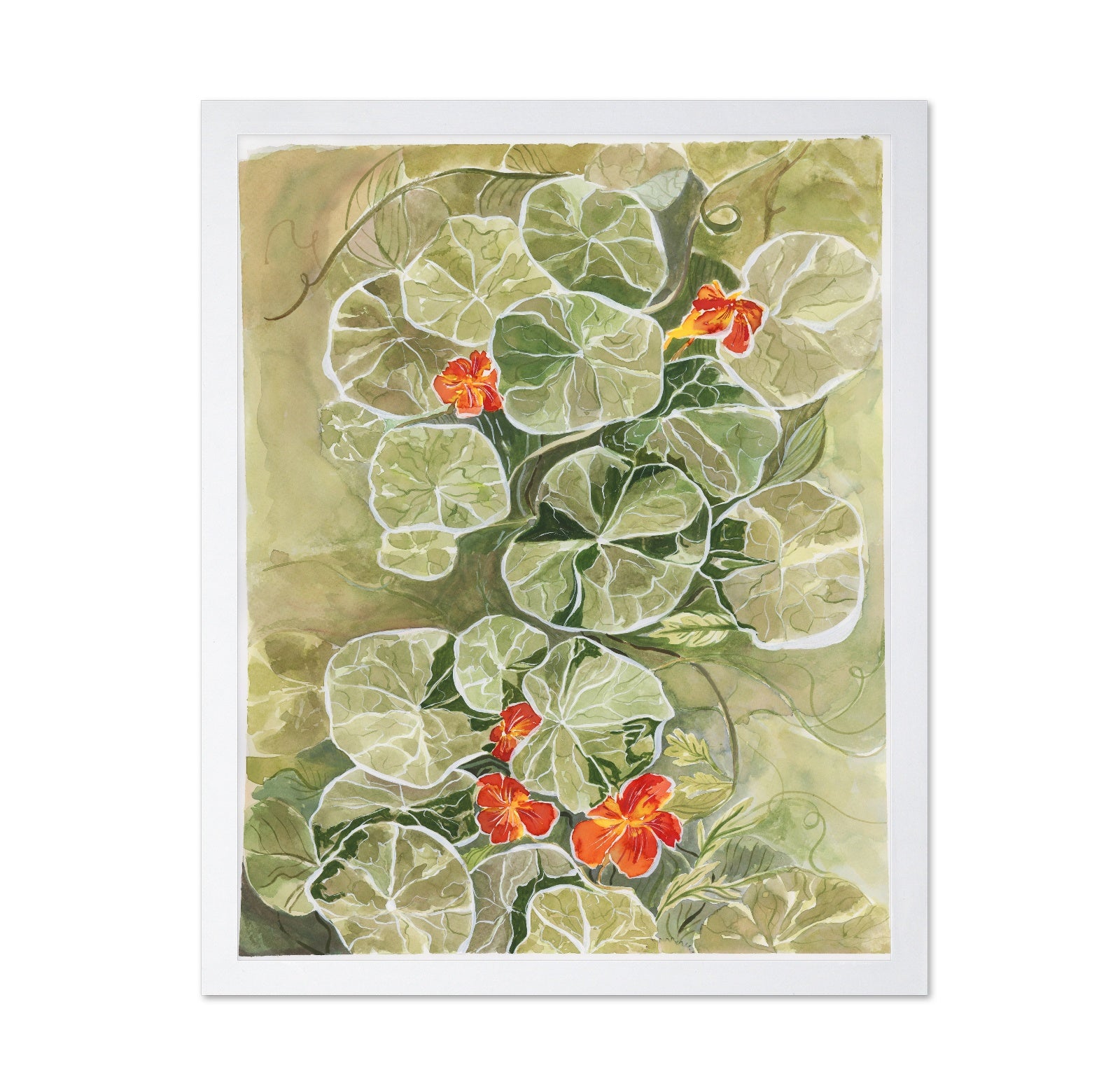 Nasturtium Tapestry