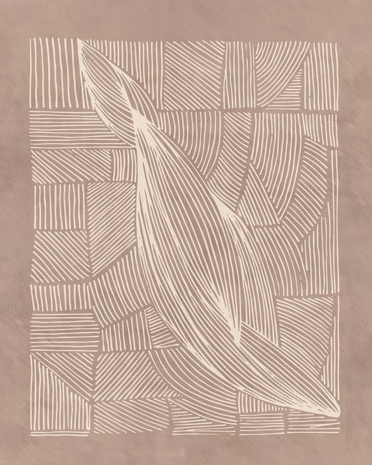 Abstract Irregular Lines
