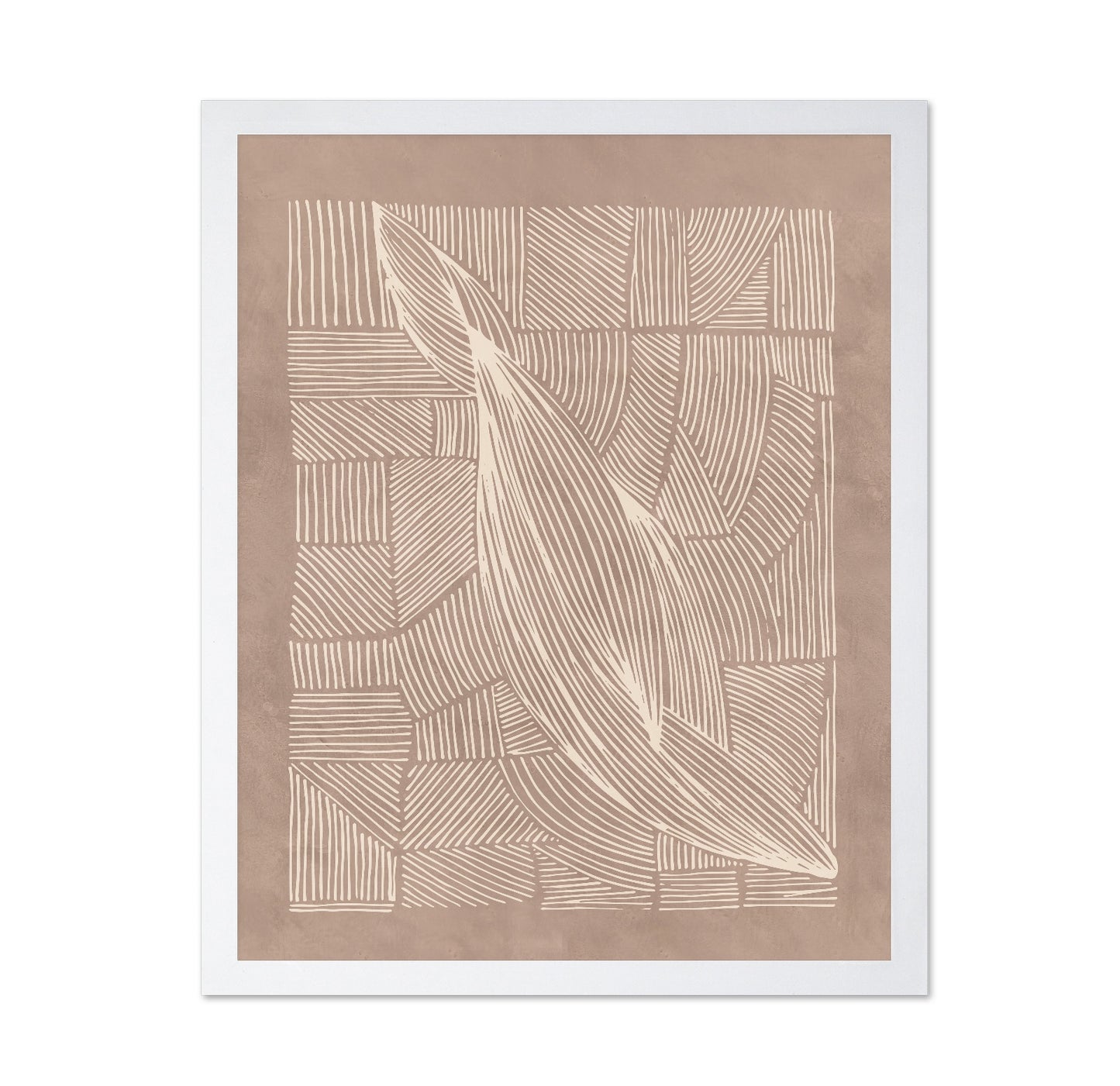 Abstract Irregular Lines