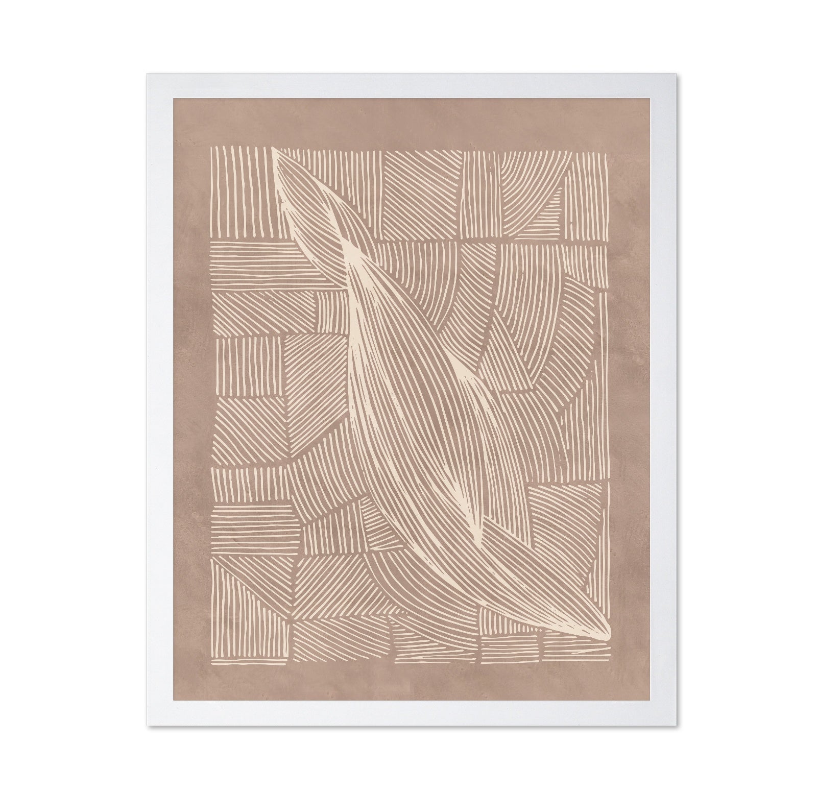 Abstract Irregular Lines