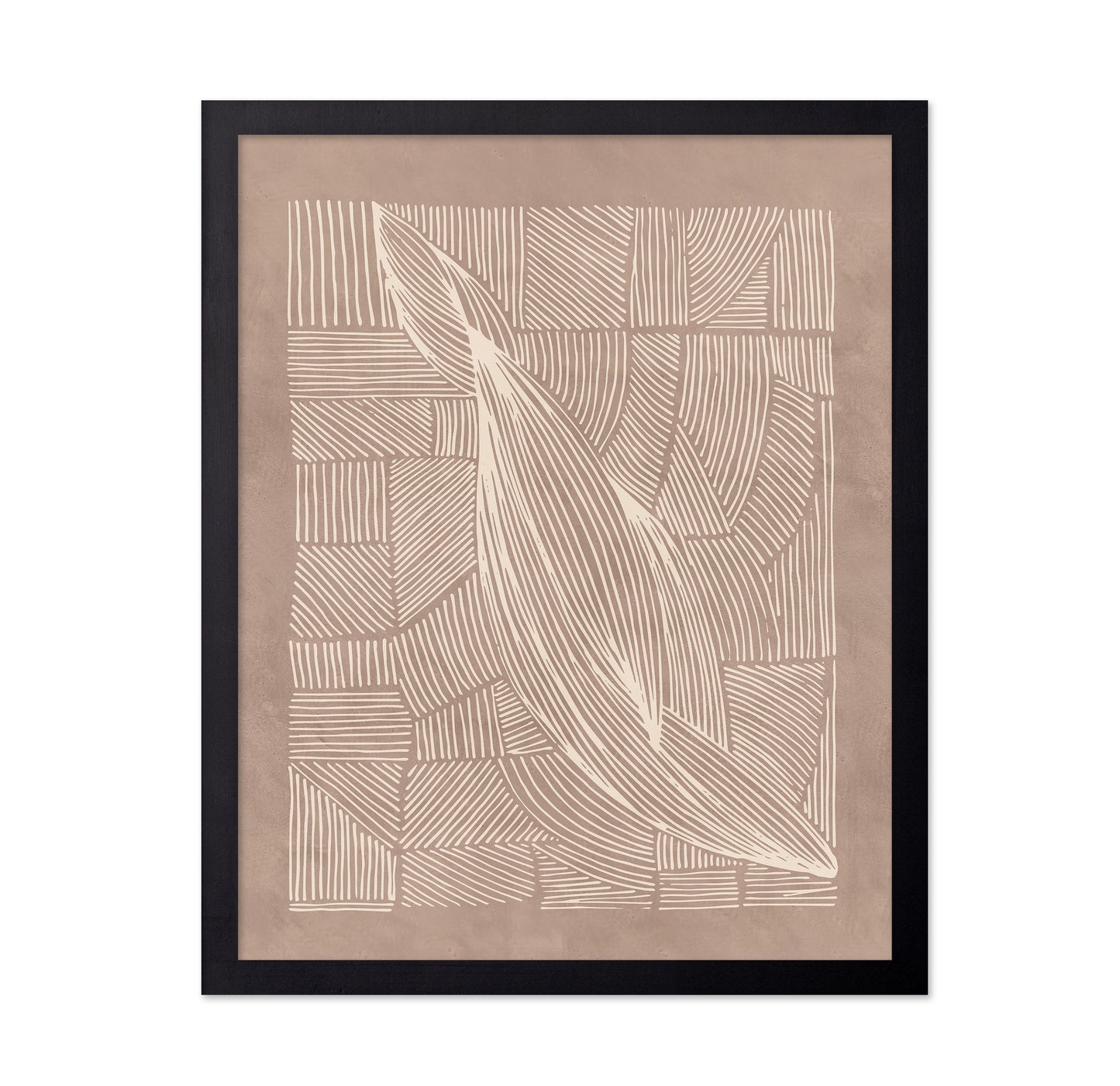 Abstract Irregular Lines