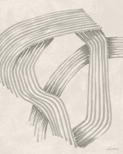 Abstract Grey Intersections No 1