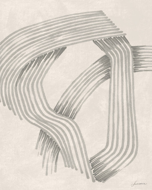 Abstract Grey Intersections No 1