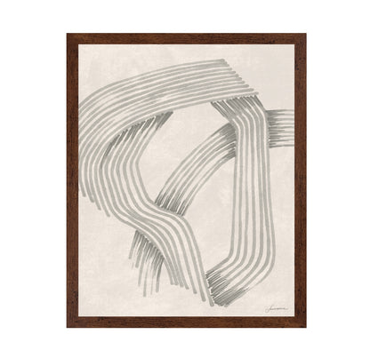 Abstract Grey Intersections No 1