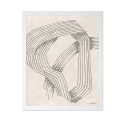 Abstract Grey Intersections No 1
