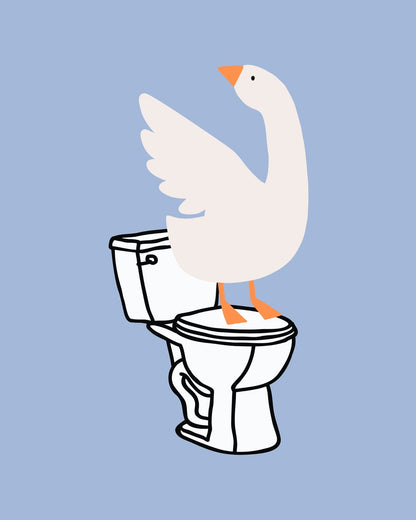 Goose on the Throne