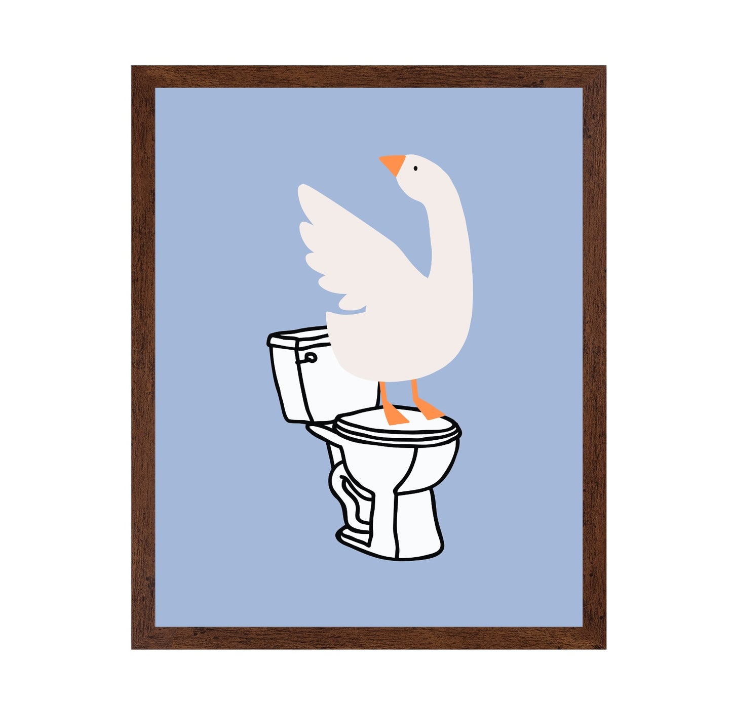 Goose on the Throne