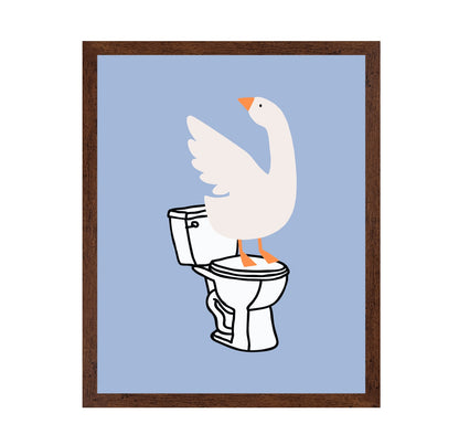 Goose on the Throne