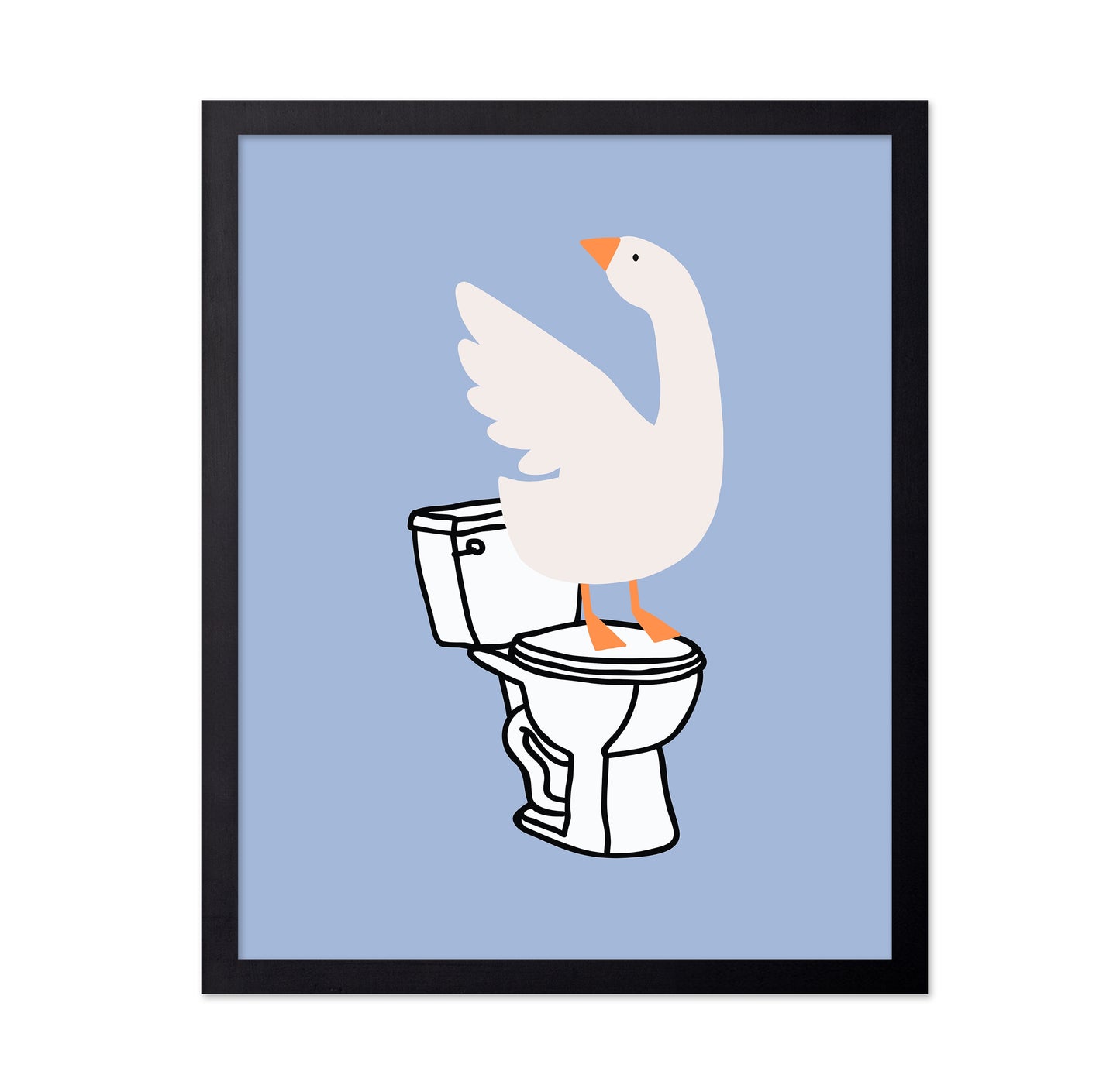 Goose on the Throne