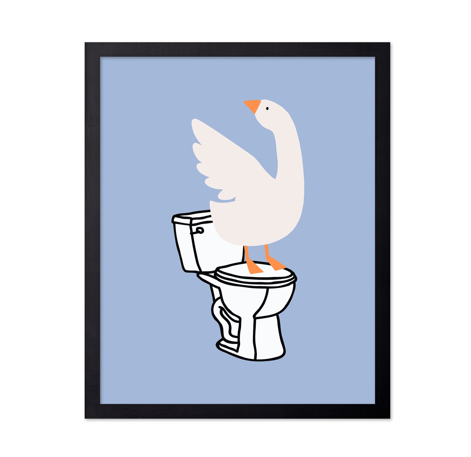 Goose on the Throne