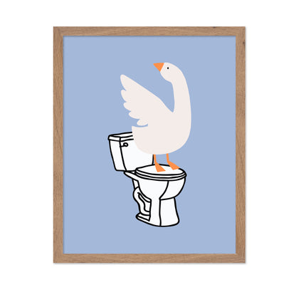 Goose on the Throne